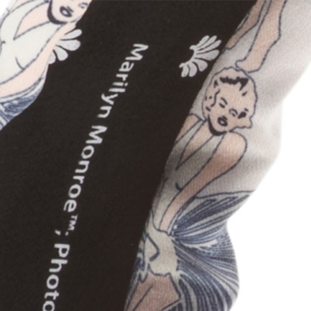 NWT $85 Lele Sadoughi IVORY LELE SADOUGHI X MARILYN MONROE PRINTED HEADBAND! - Picture 6 of 12
